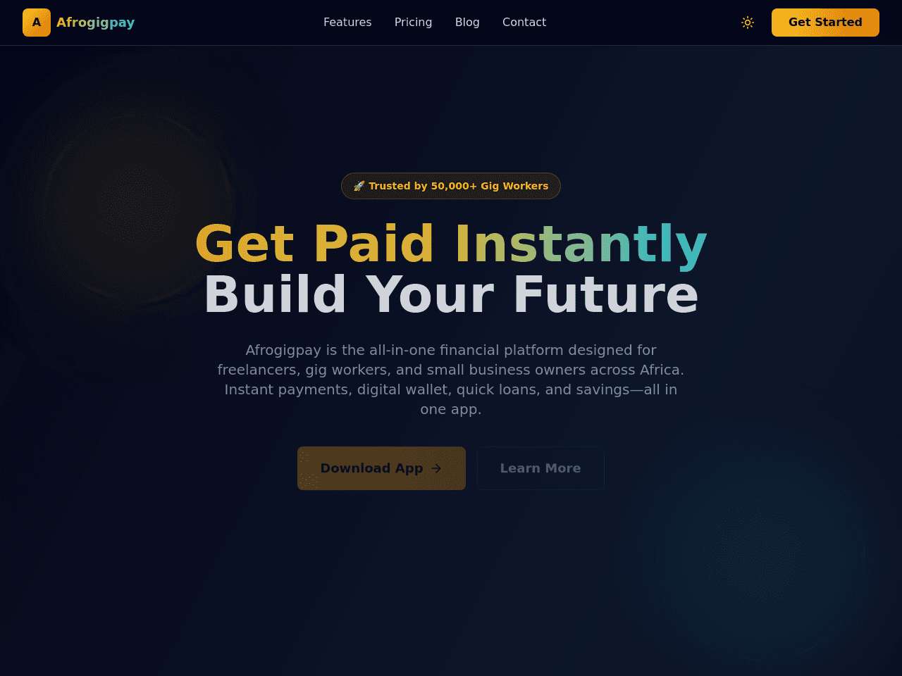 Afrogigpay Site Studio
