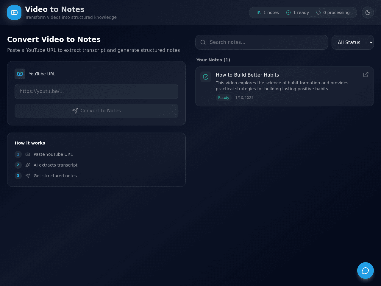 Video Note Maker