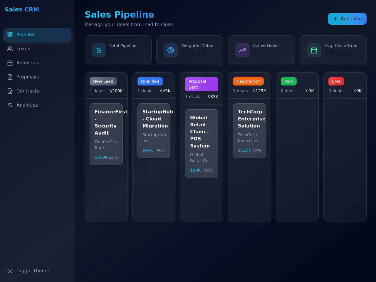 Sales Workflow Studio