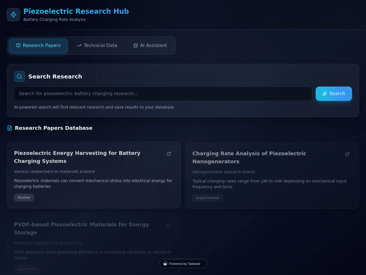Charge Insight Dashboard