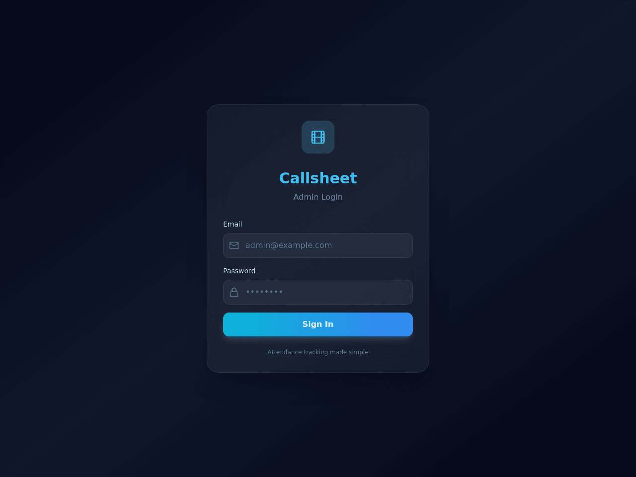 Attendance Tracker Pro