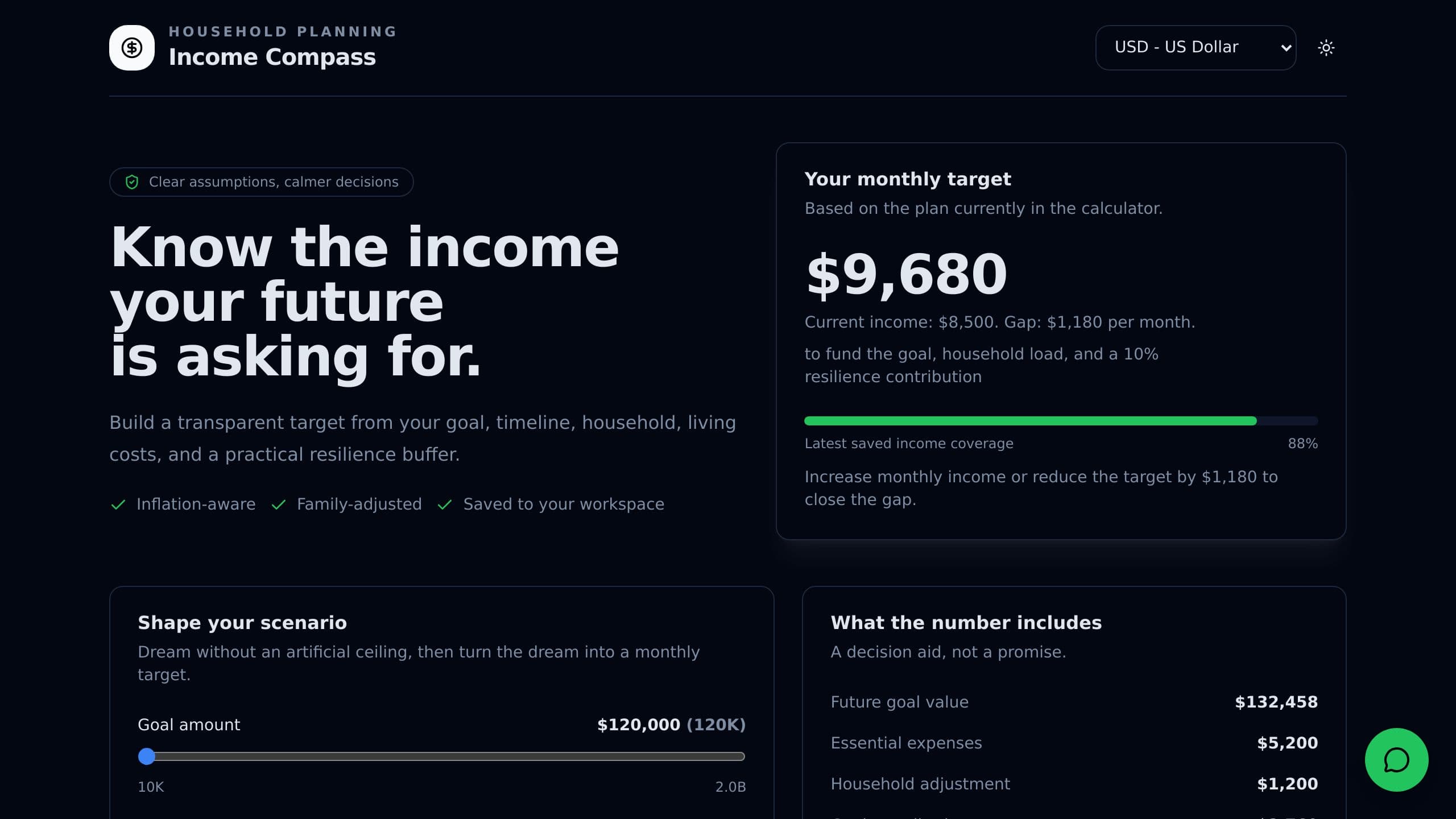 Goal Finance Planner