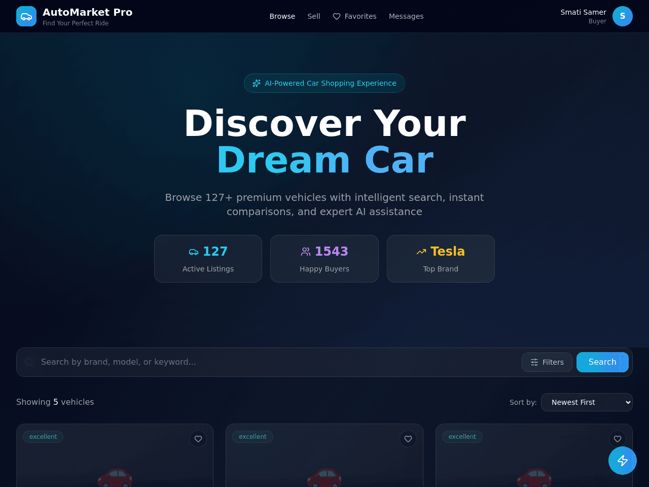 Car Commerce Portal