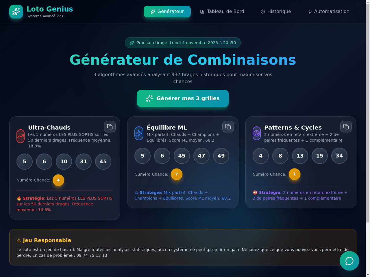 Lotto Insight Dashboard