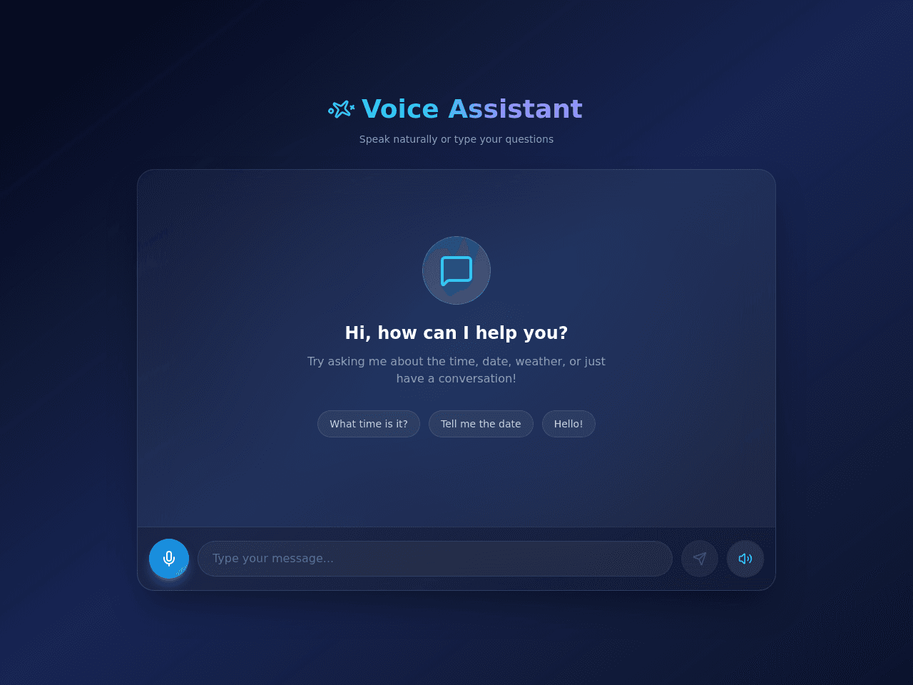 Assistant Interface Maker