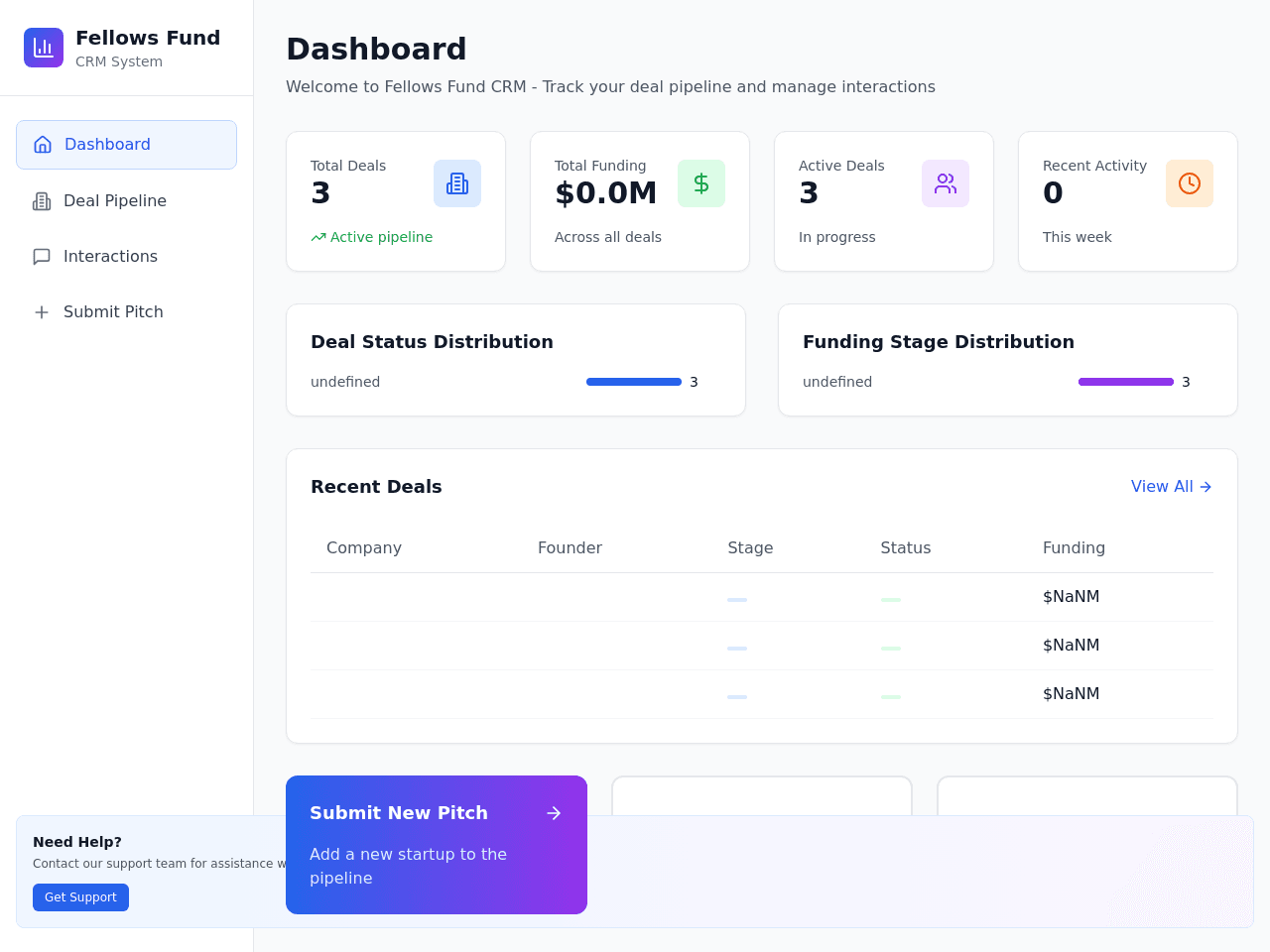 Pitch Progress Tracker