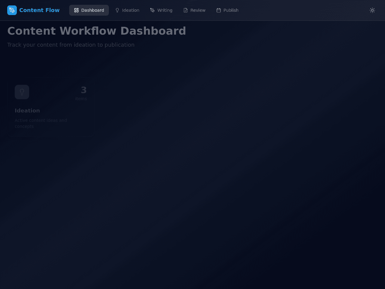 Content Flow Studio