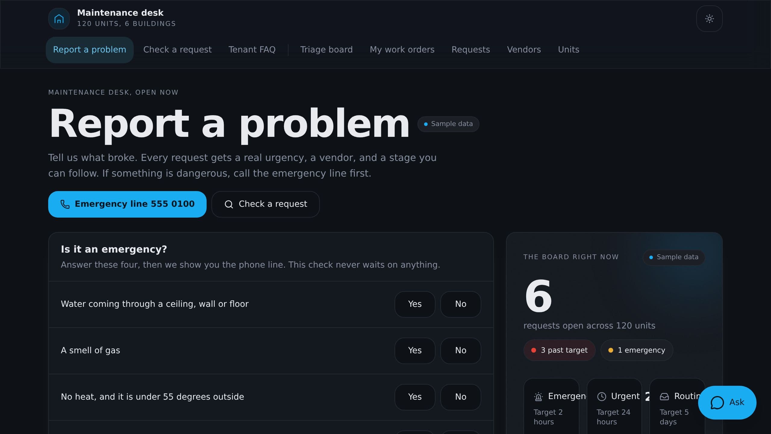 Property Request Triage preview