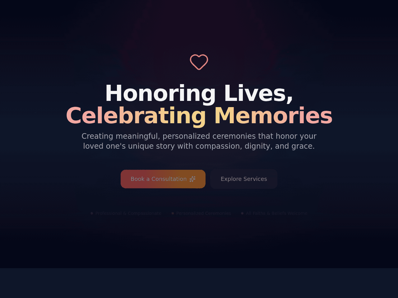Memorial Message Studio