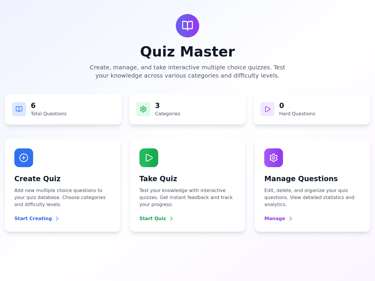 Quiz Maker