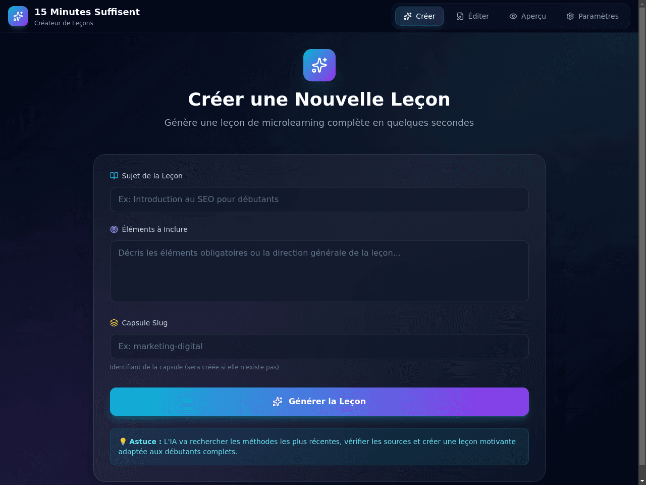 Lesson Builder Studio