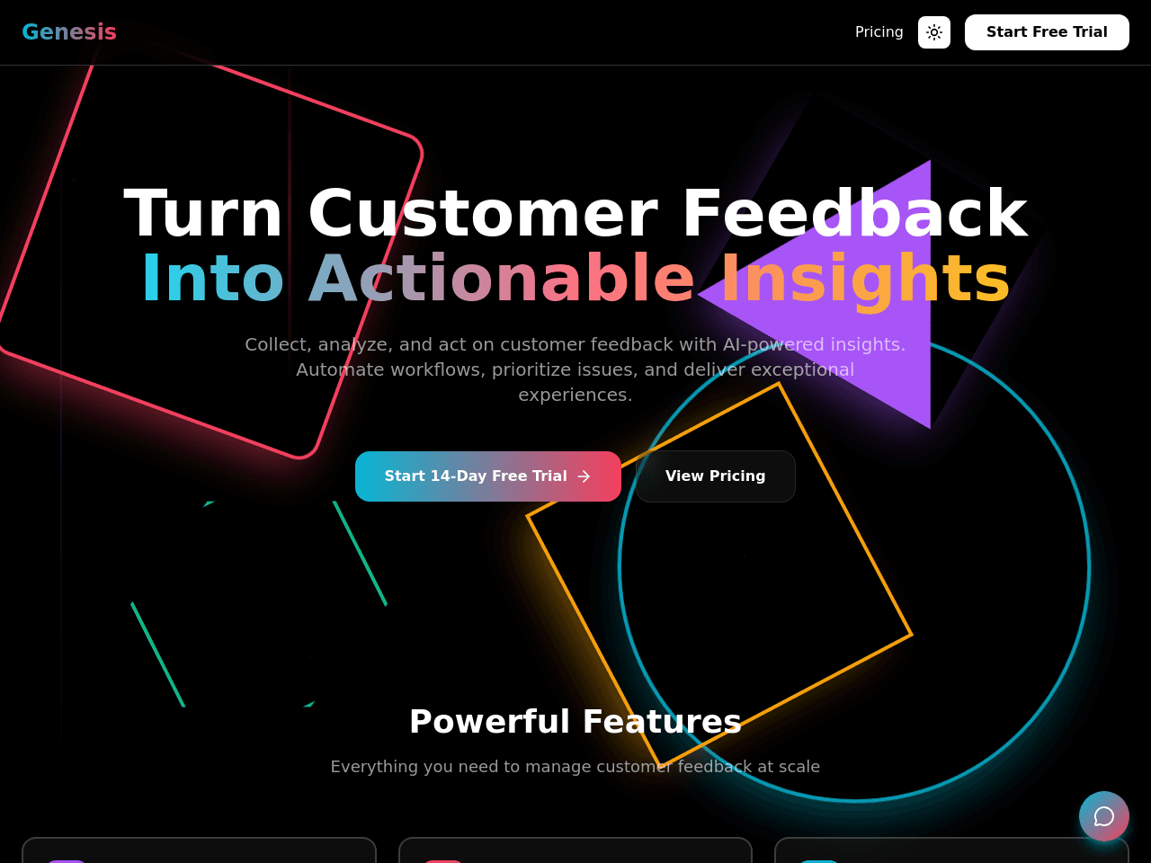 SaaS Landing Page