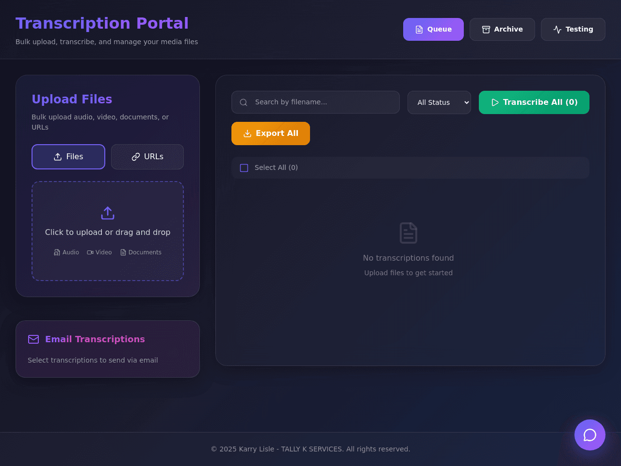 Transcript Portal