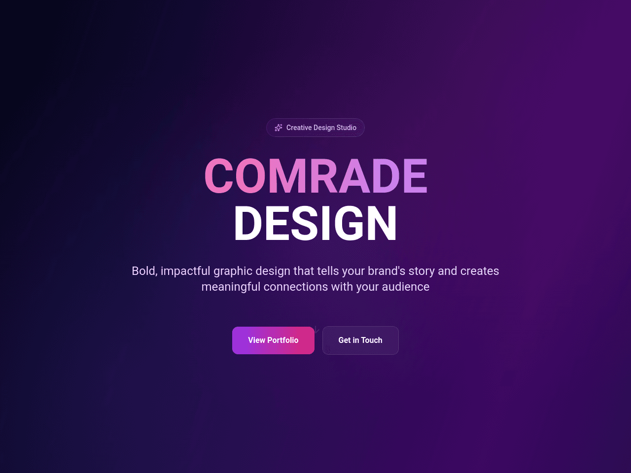 Comrade Design Showcase