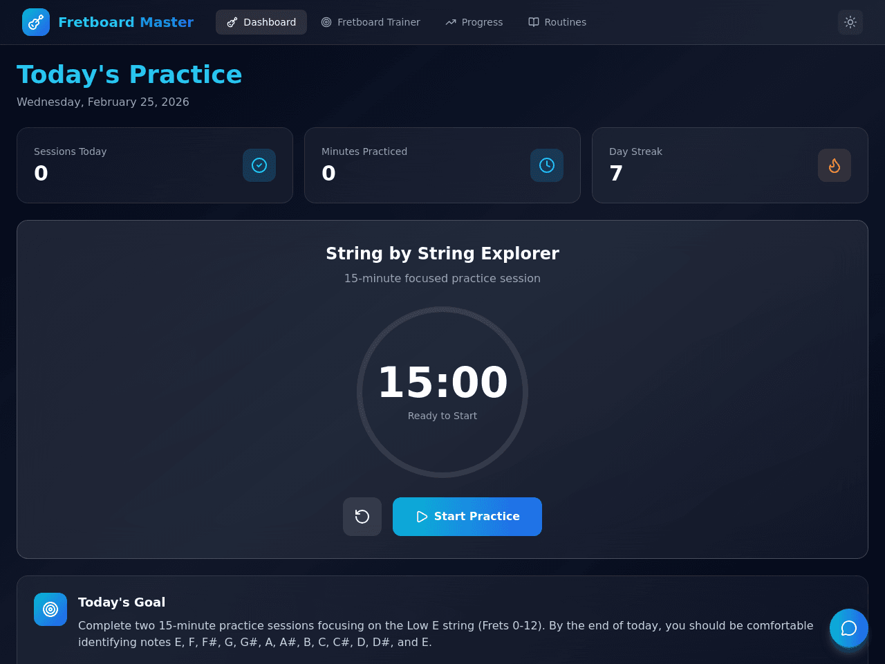 Fretboard Mastery Studio