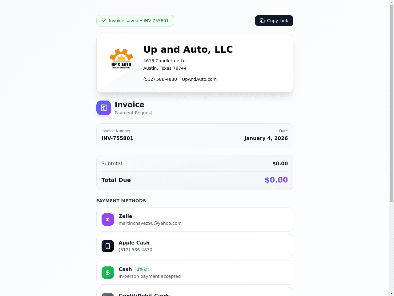 Invoice Portal