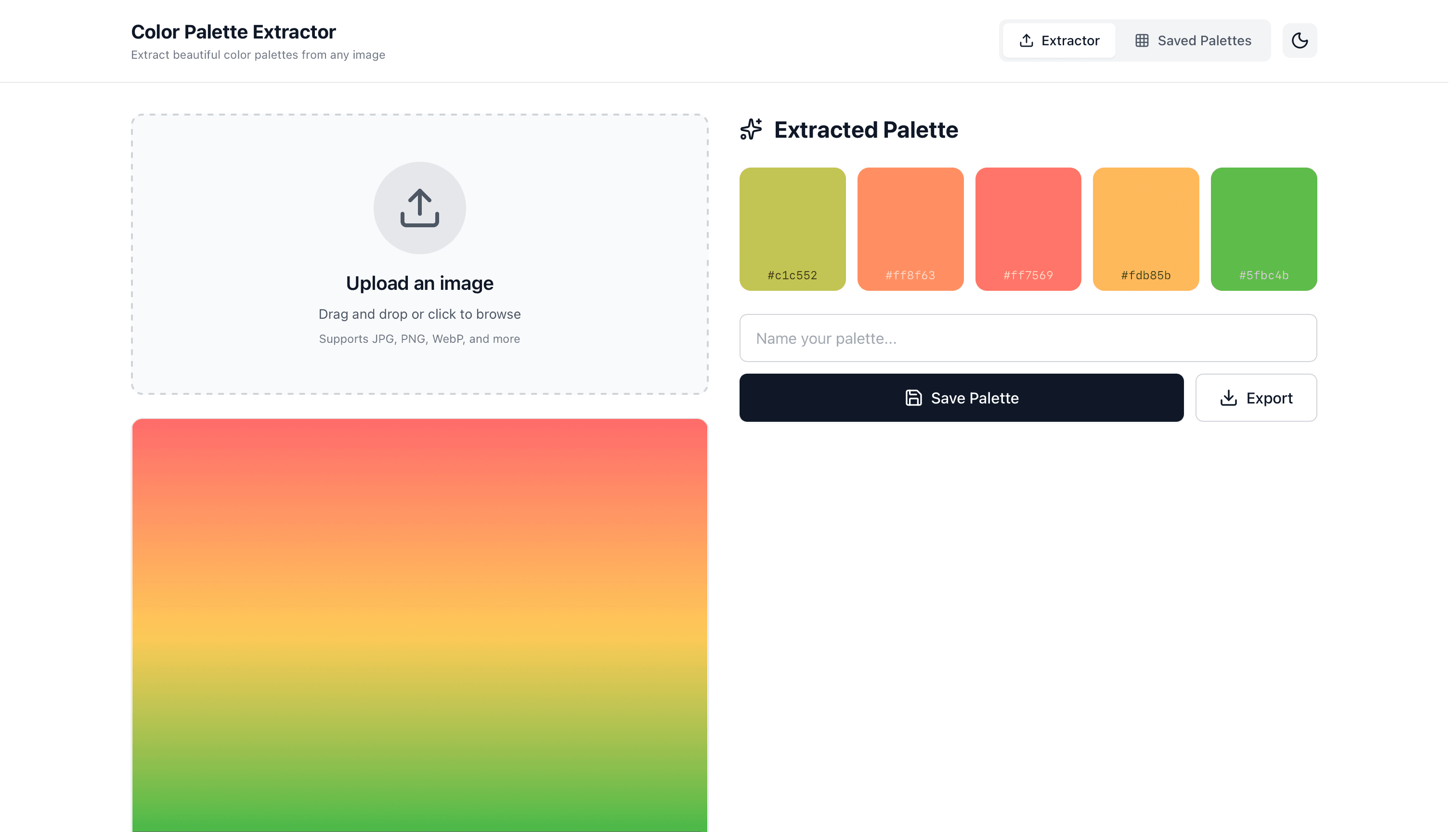 Palette Extractor