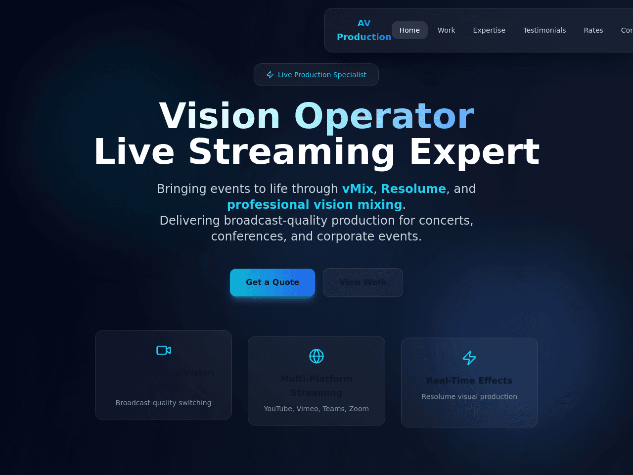 Portfolio Vision Studio