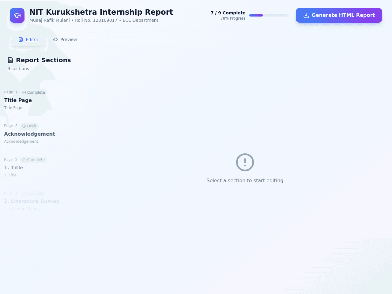 Interface Design Journal