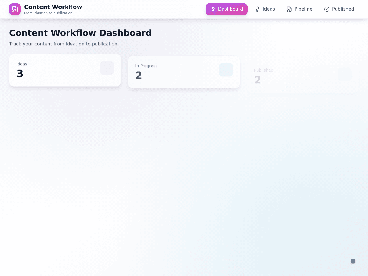 Content Flow Studio
