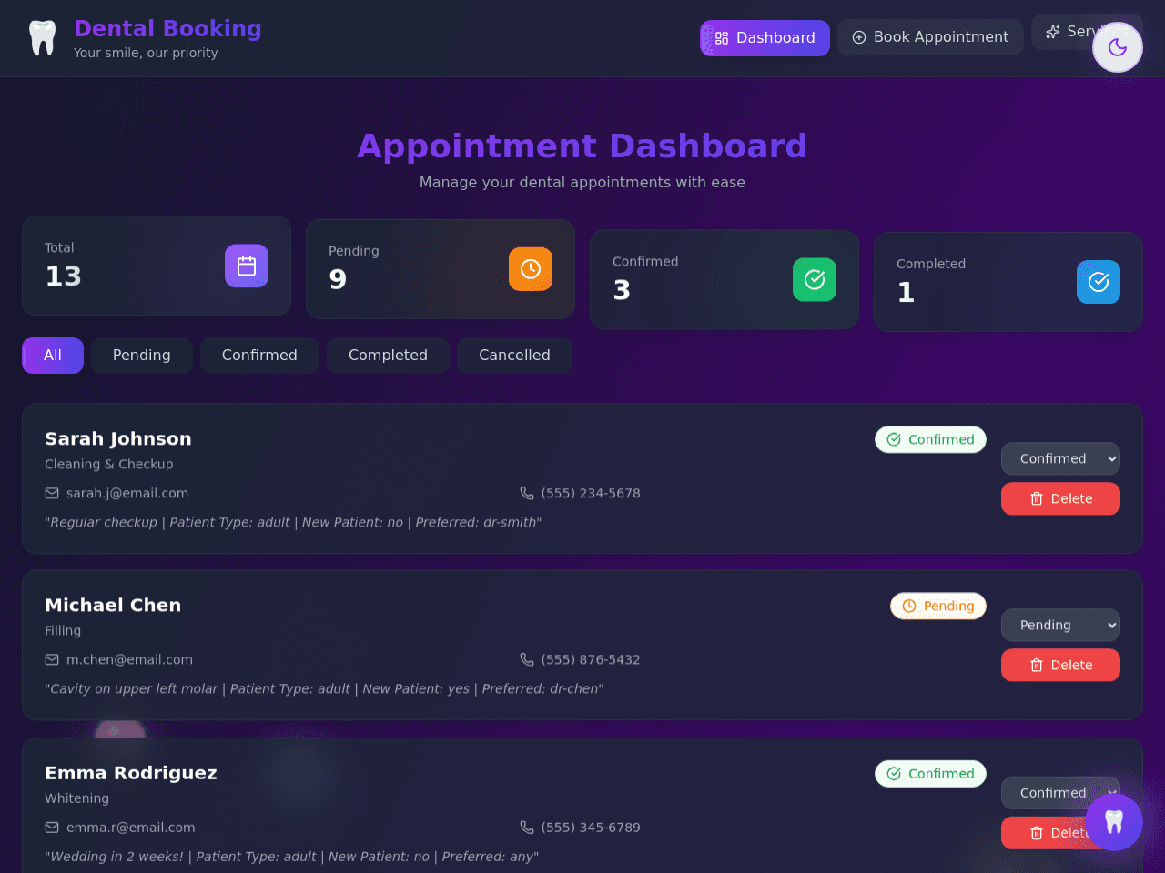 Appointment Booking System