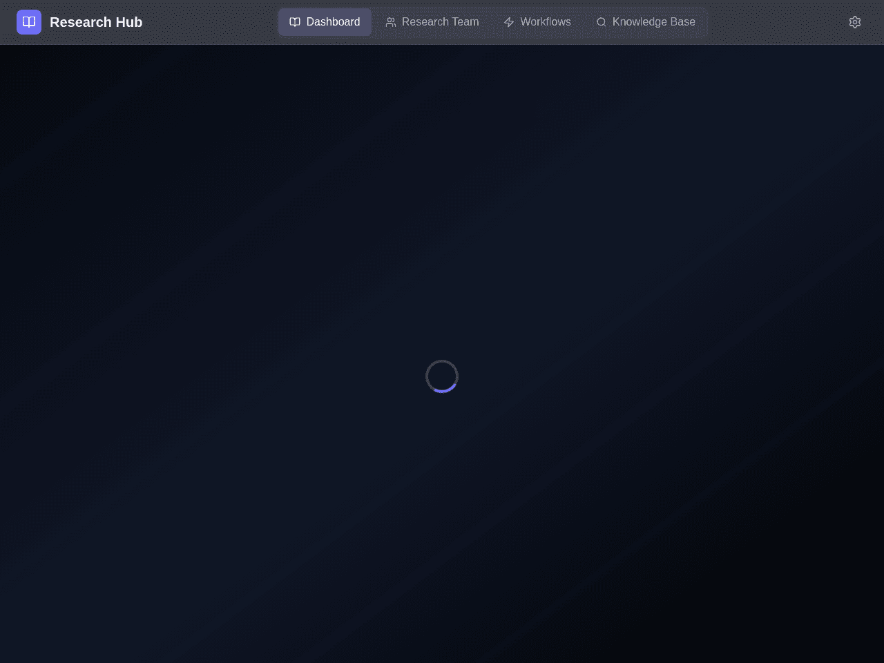 Research Flow Portal