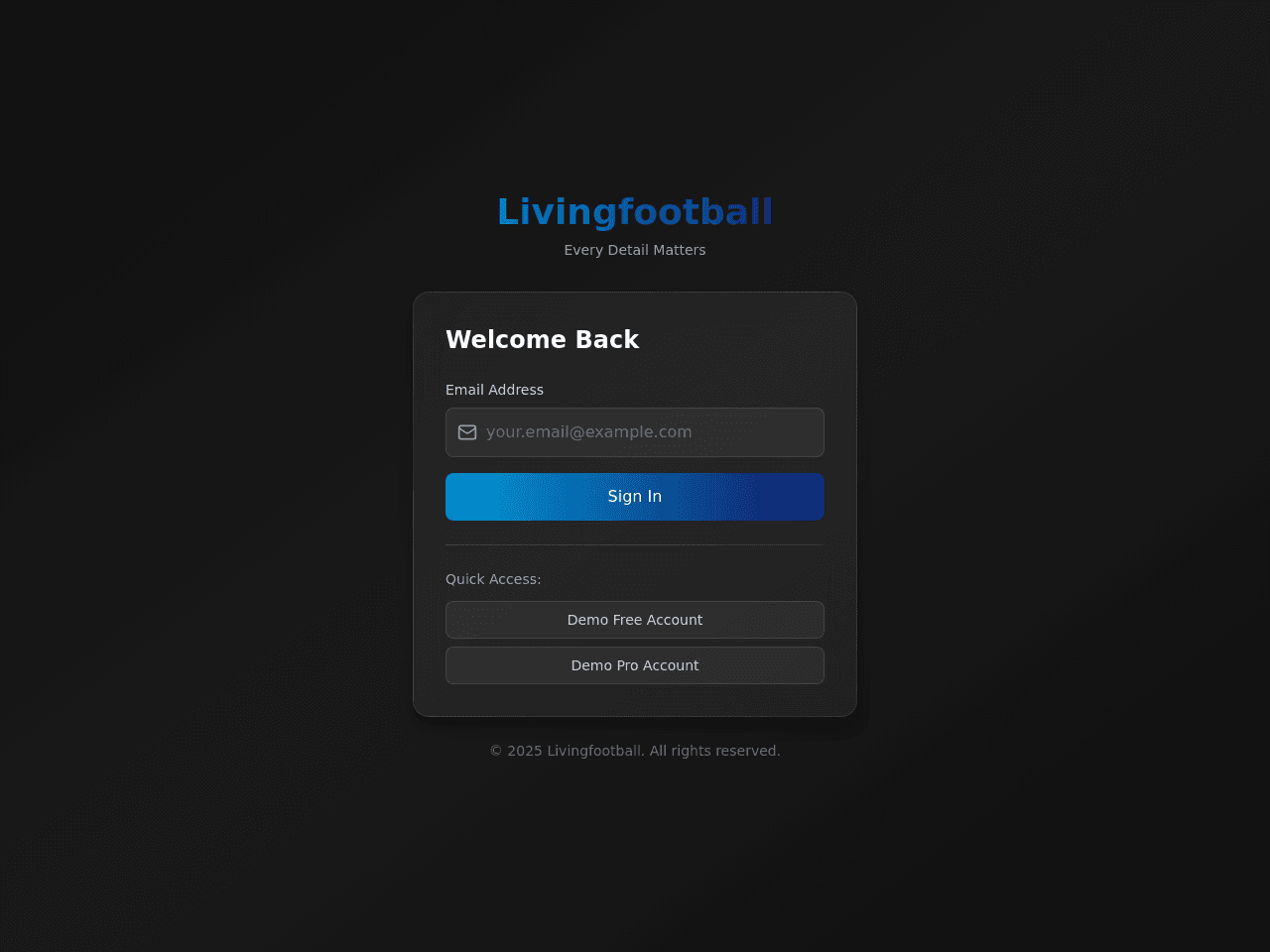 Living Football Portal