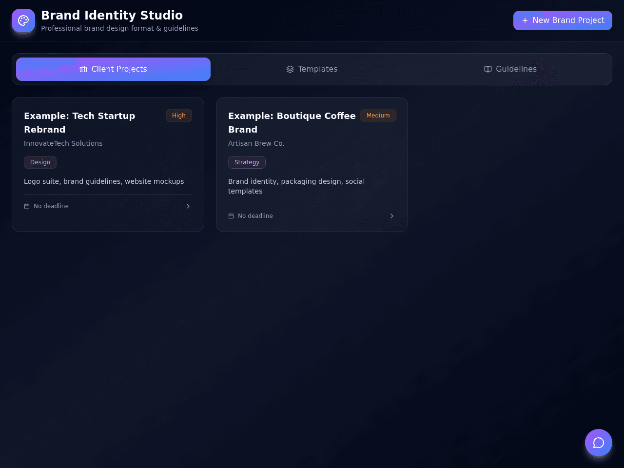 Identity Design Studio