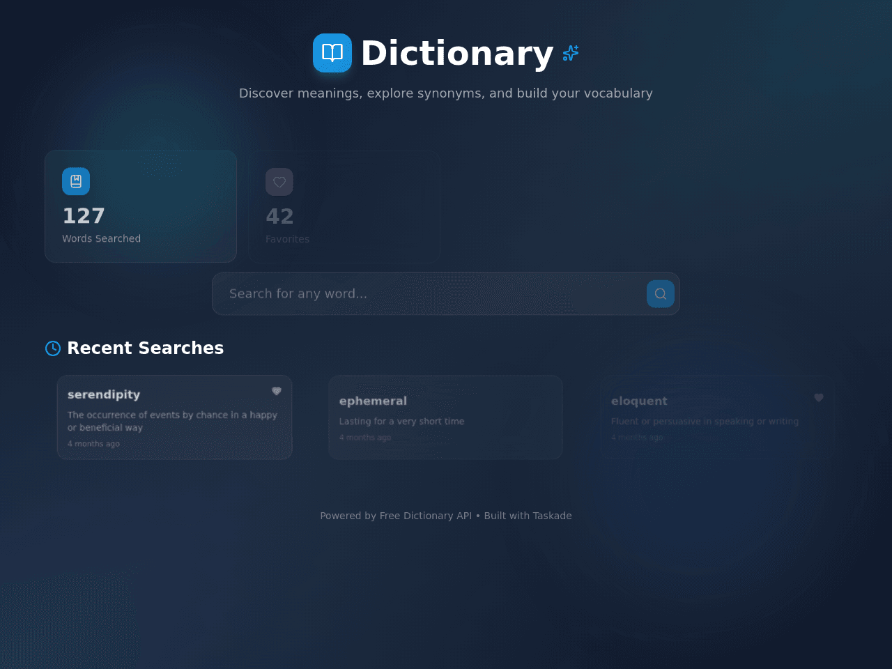 Word Insight Dashboard