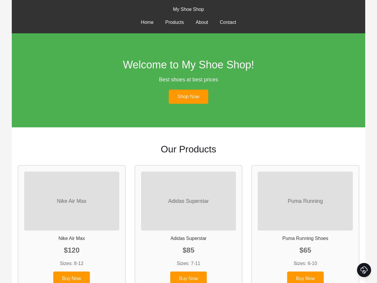 Simple Site Builder