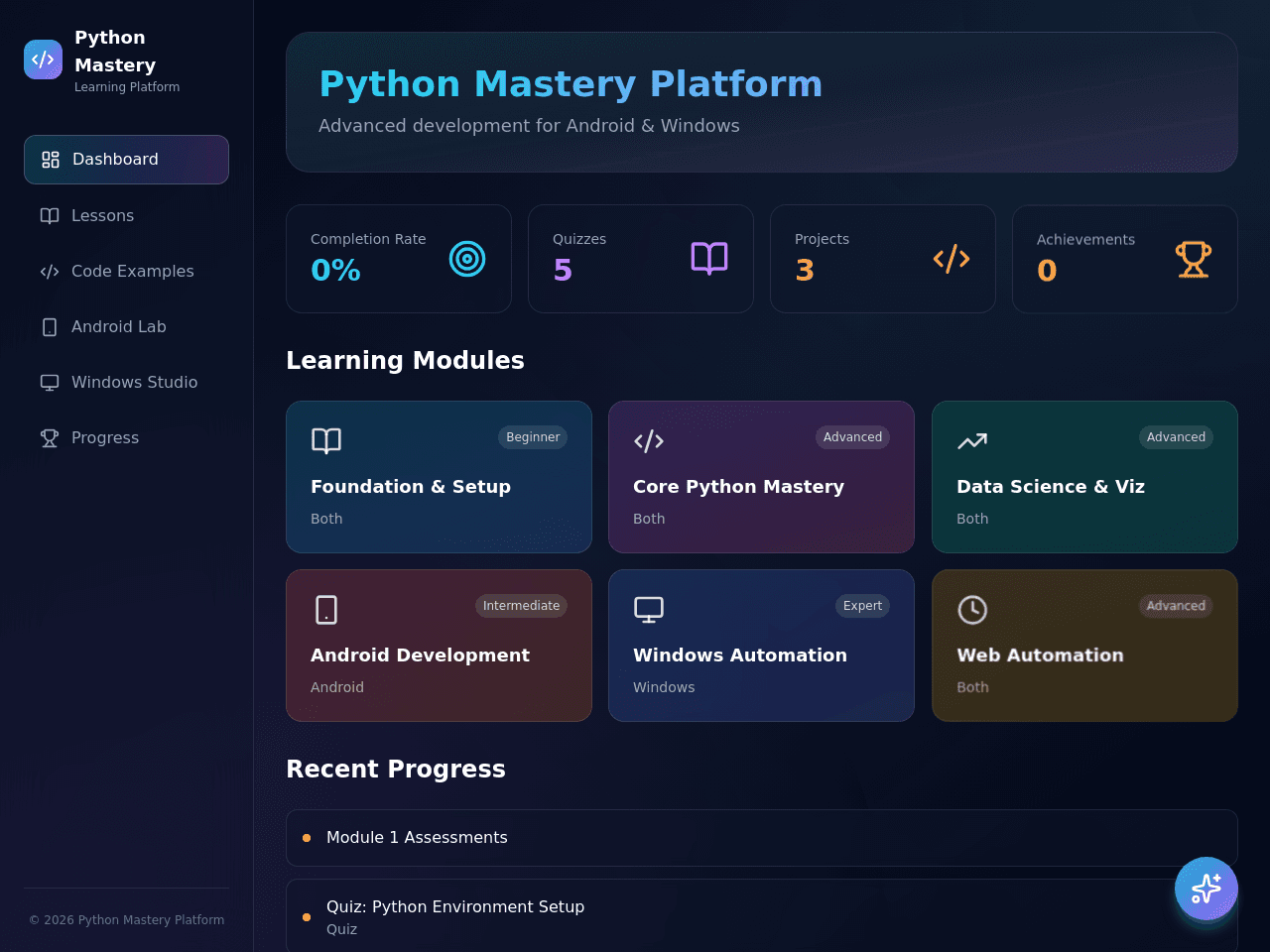 Python Project Studio