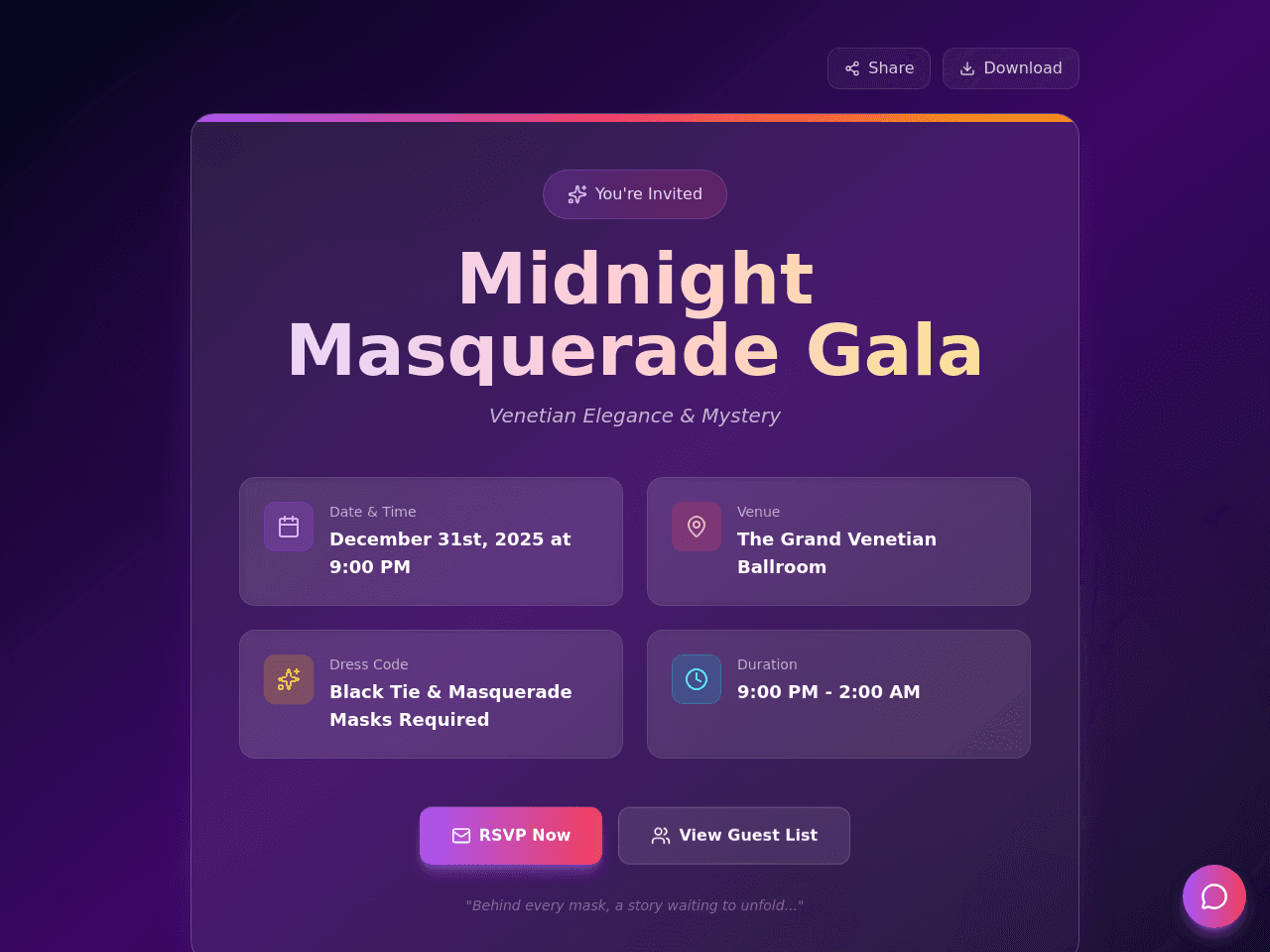 Masquerade Design Studio