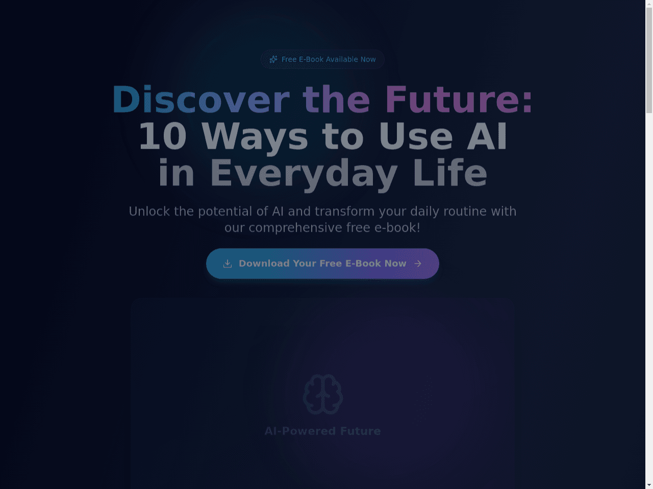 Conversion Page Studio
