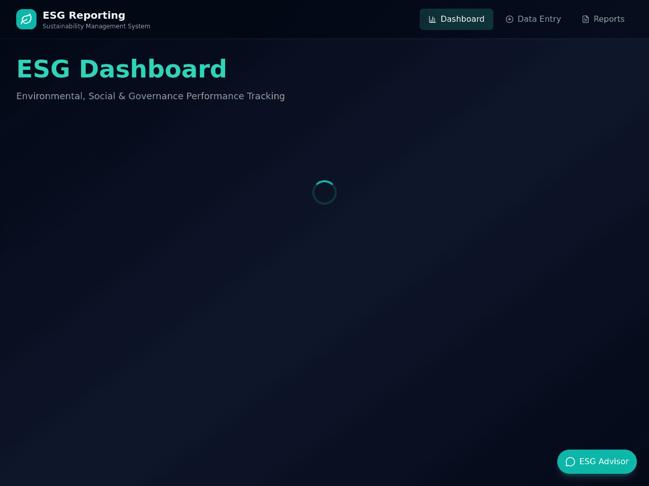 ESG Report Portal