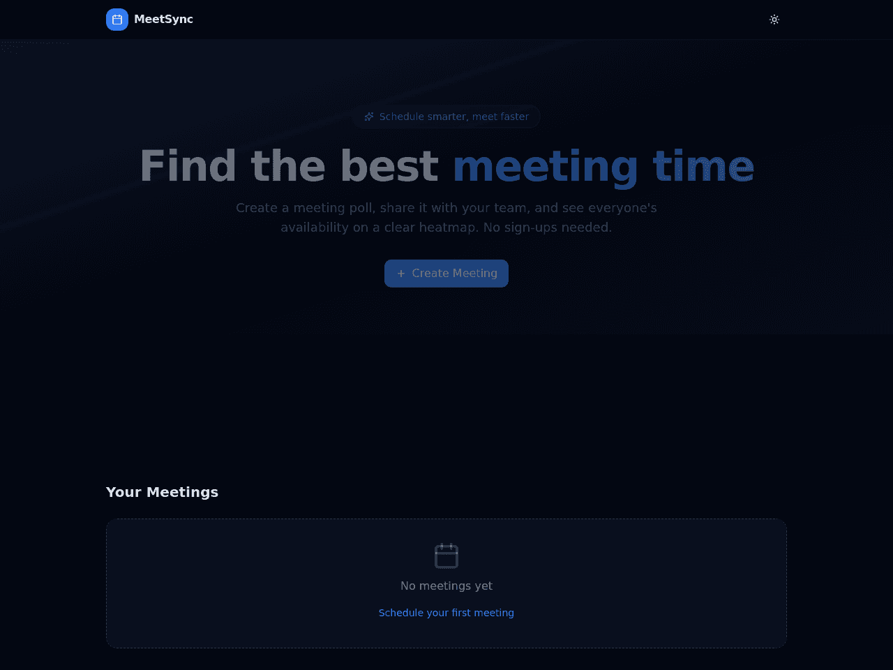 Meeting Scheduler