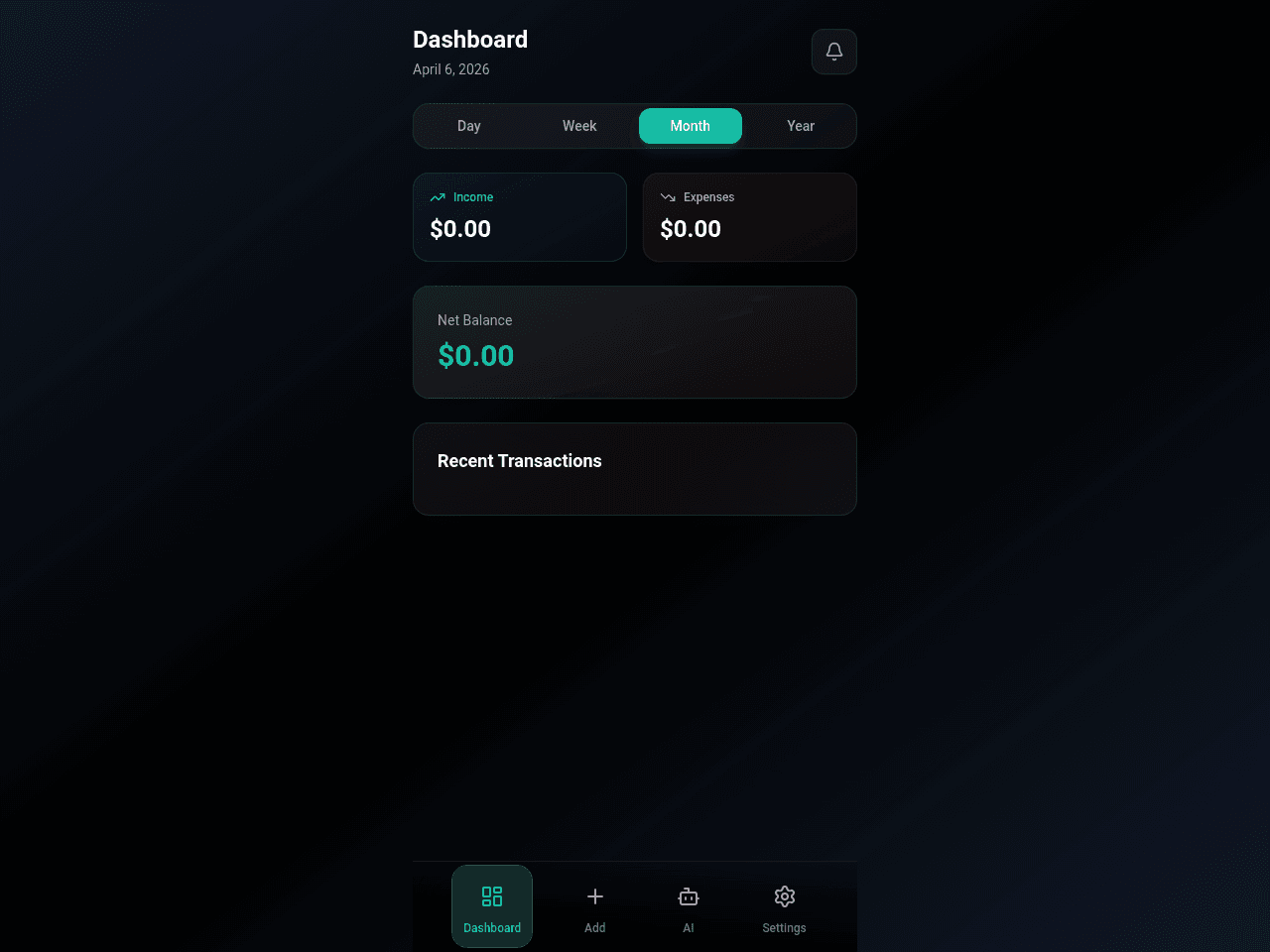 Expense Flow Dashboard