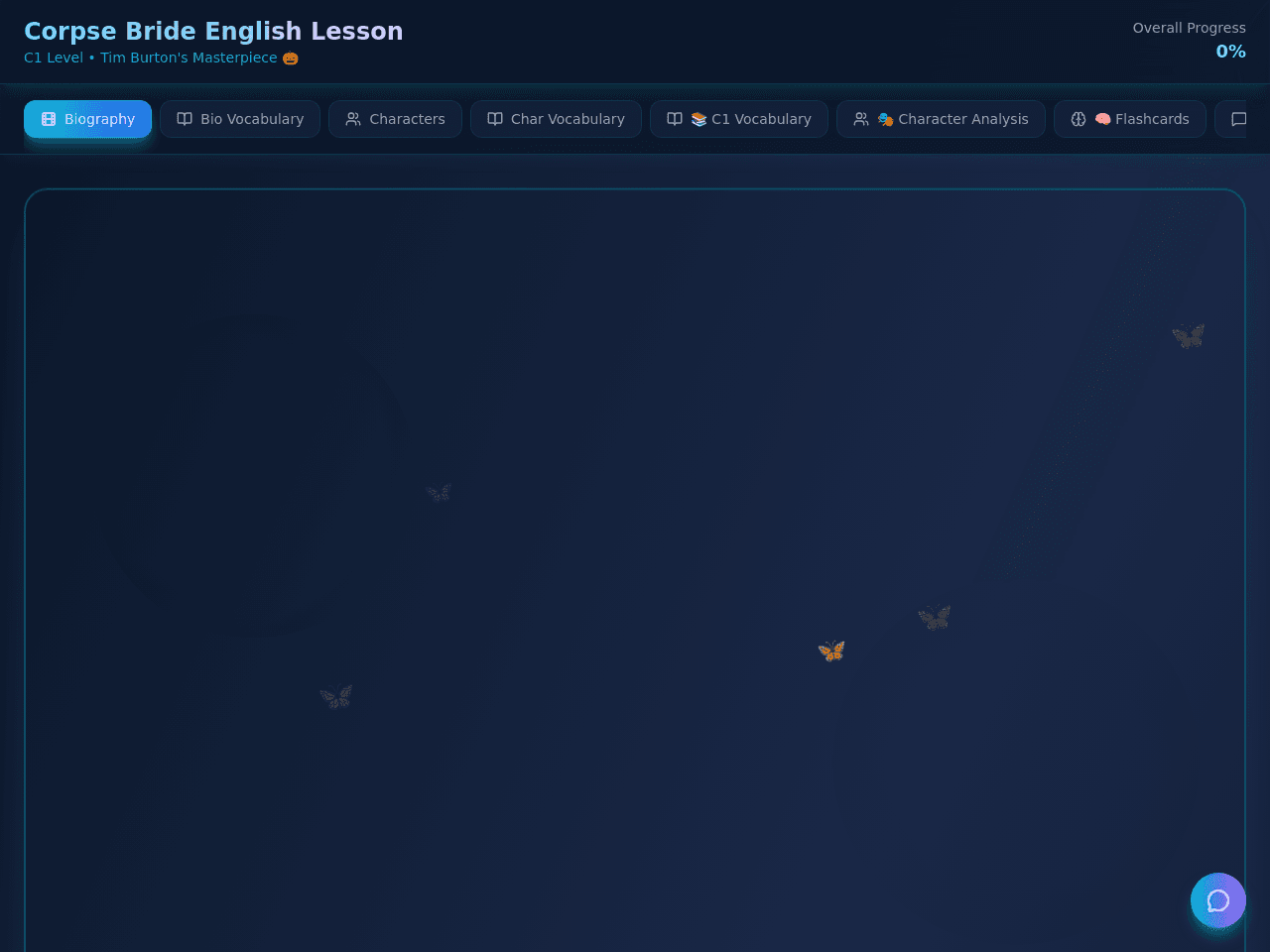 Corpse Bride English Lesson С1