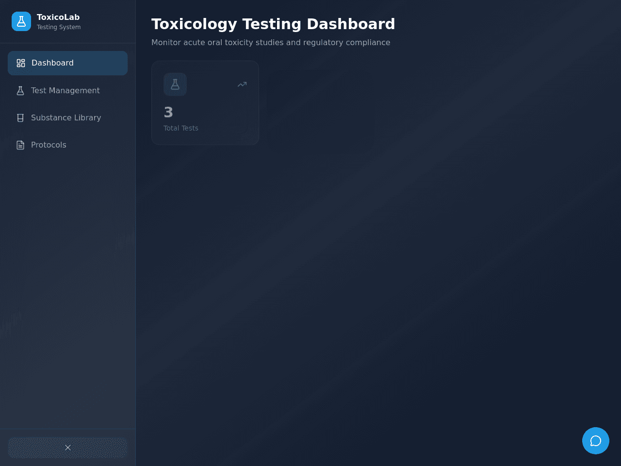 Toxicity Test Dashboard