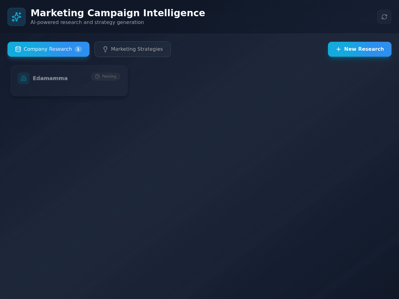 Campaign Context Dashboard