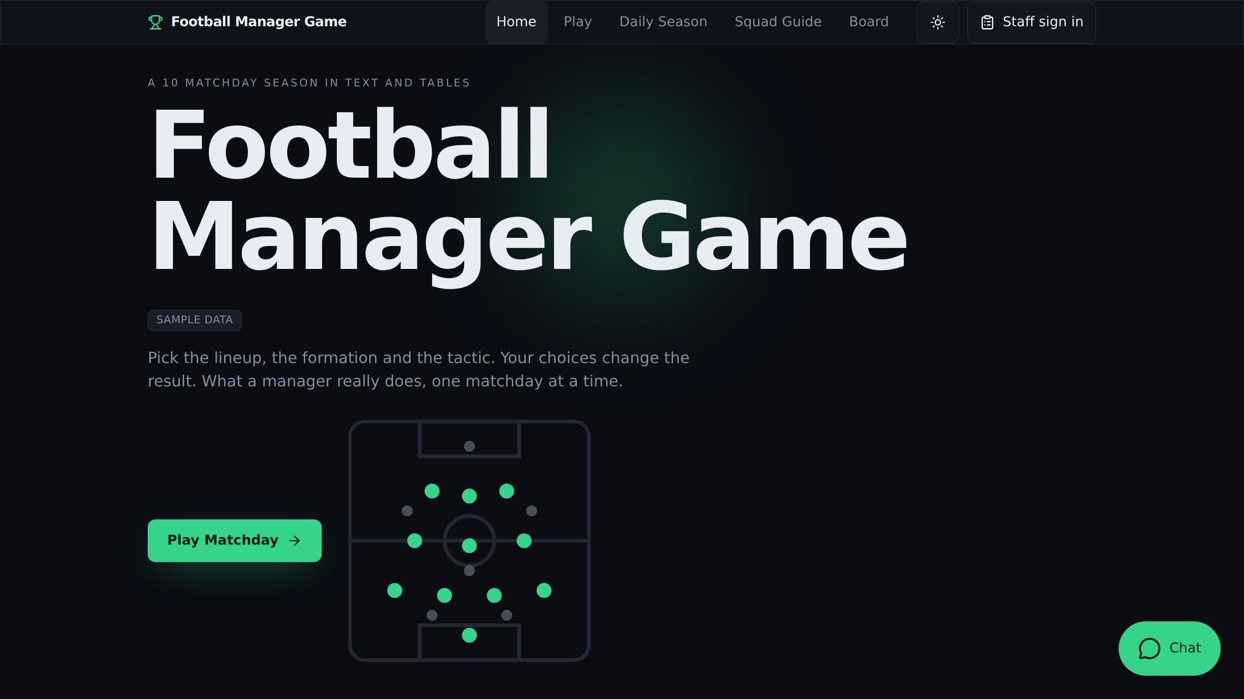 Football Manager Game preview