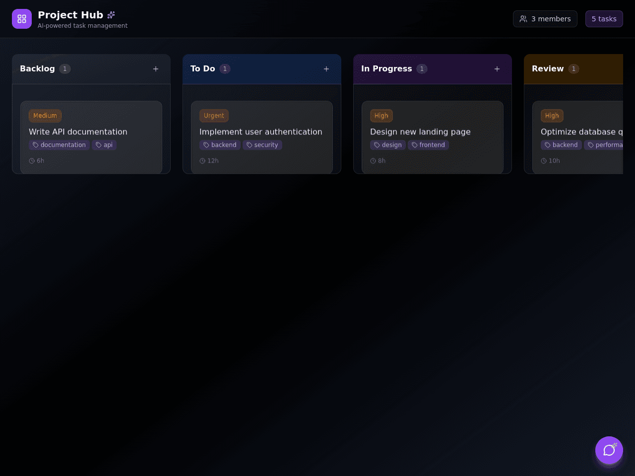 Task Flow Board