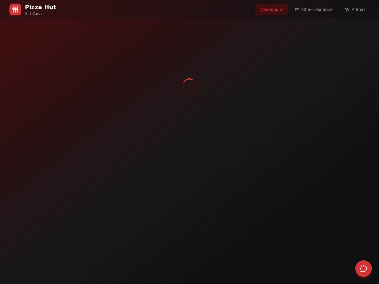 Pizza Reward Portal