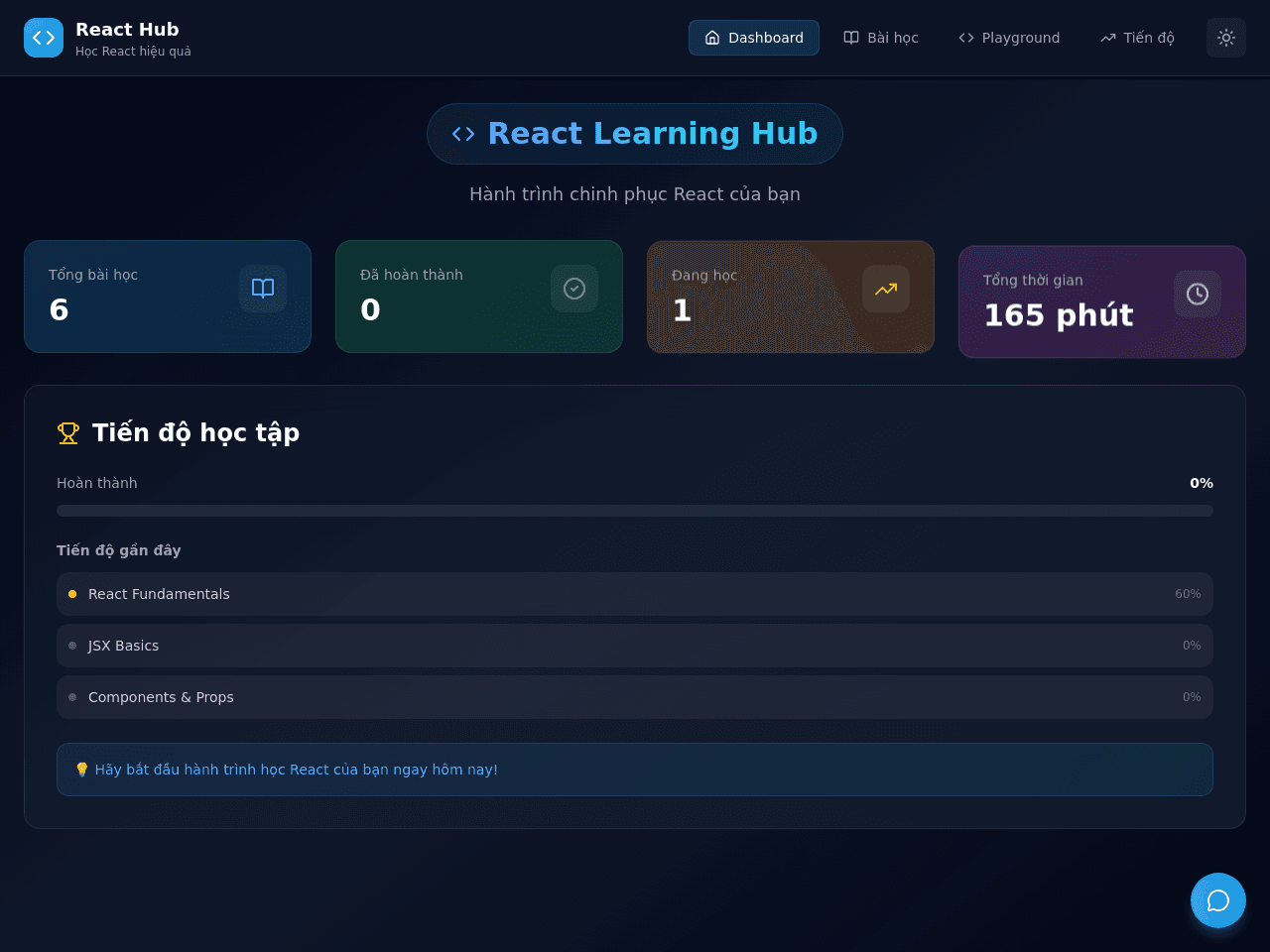 React Learning Studio