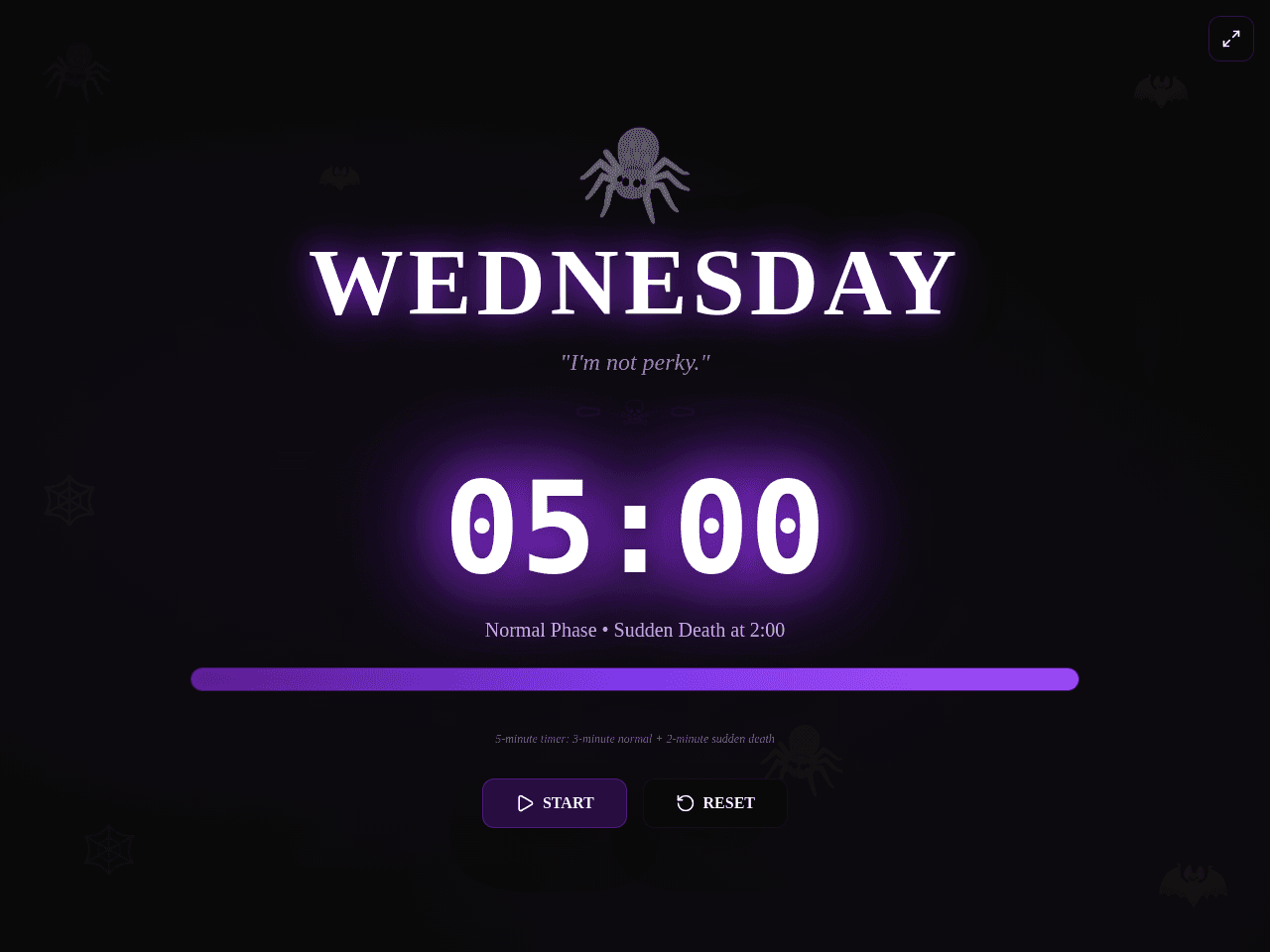 Sudden Death Timer
