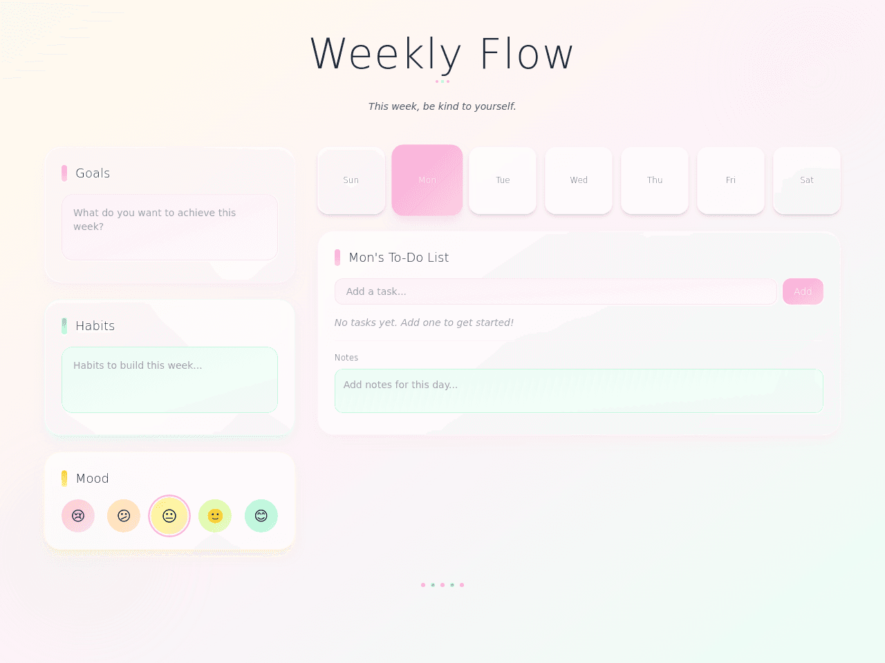 Weekly Flow Studio