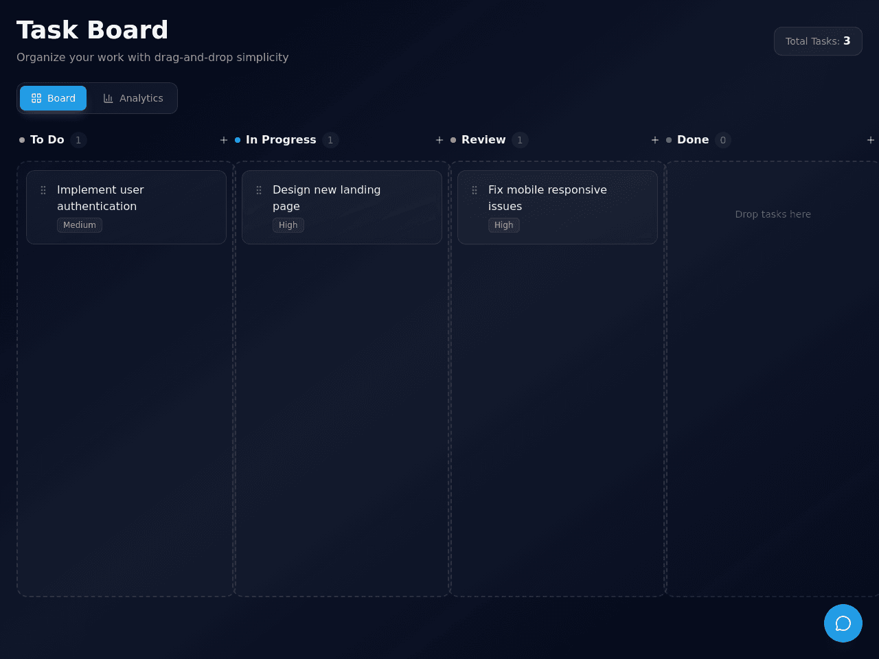 Task Flow Board