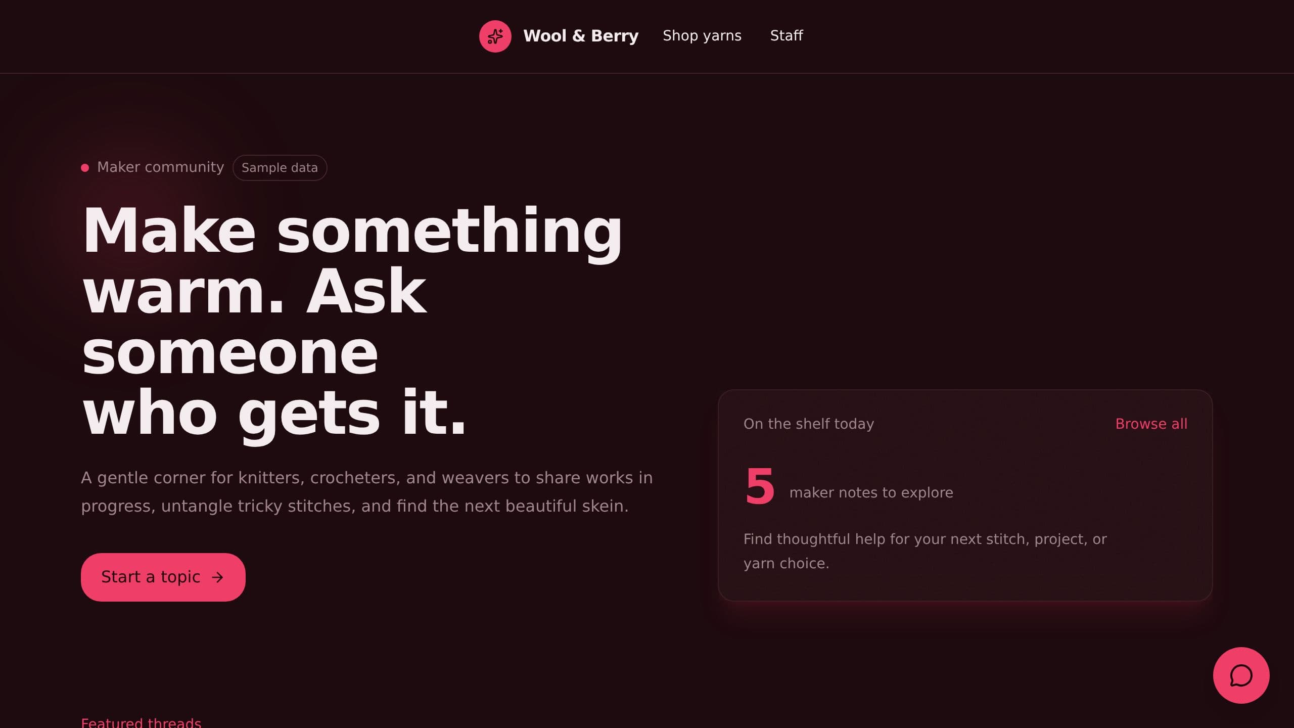 Maker Community Forum preview