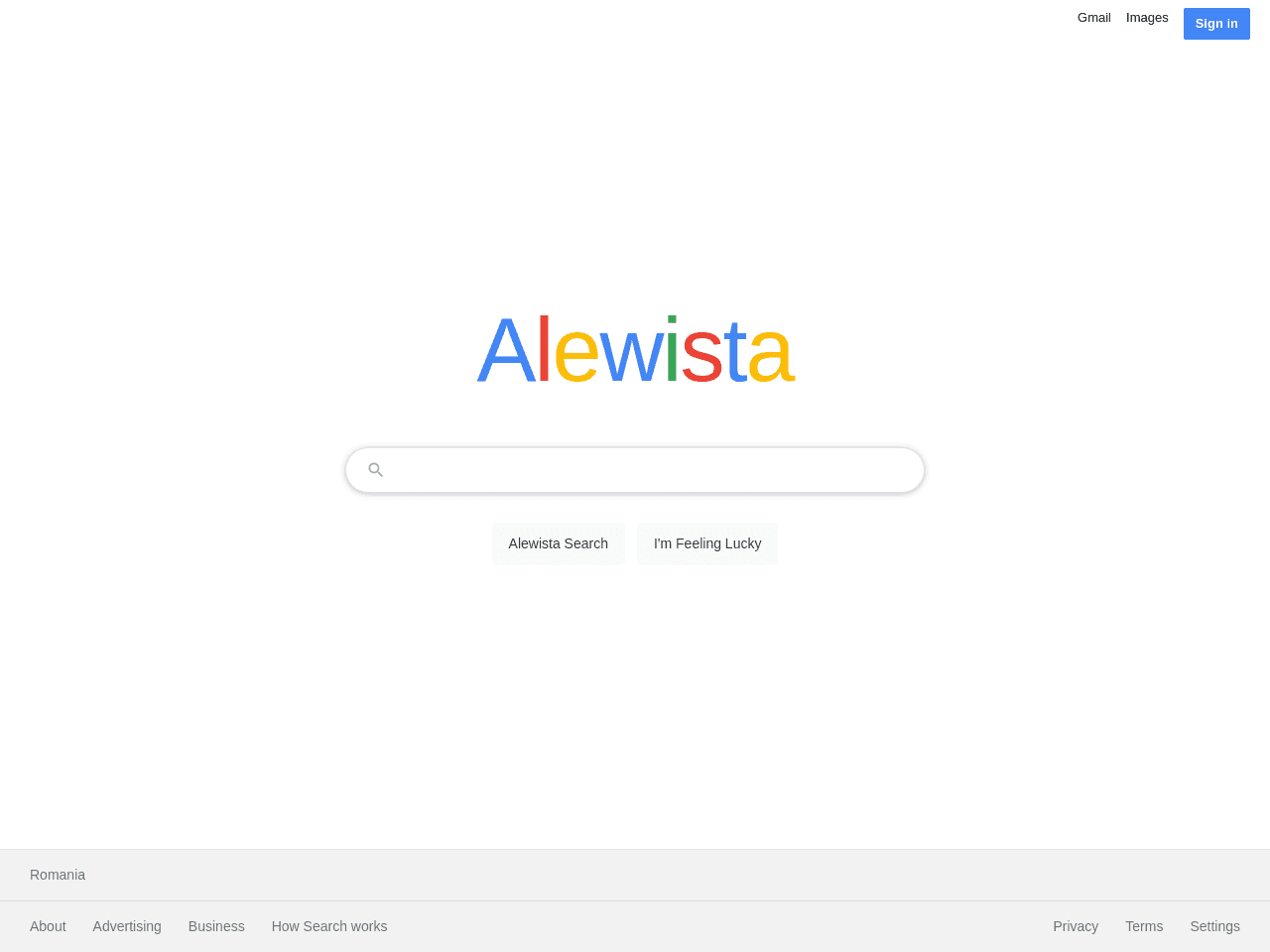 Alewista Search Portal