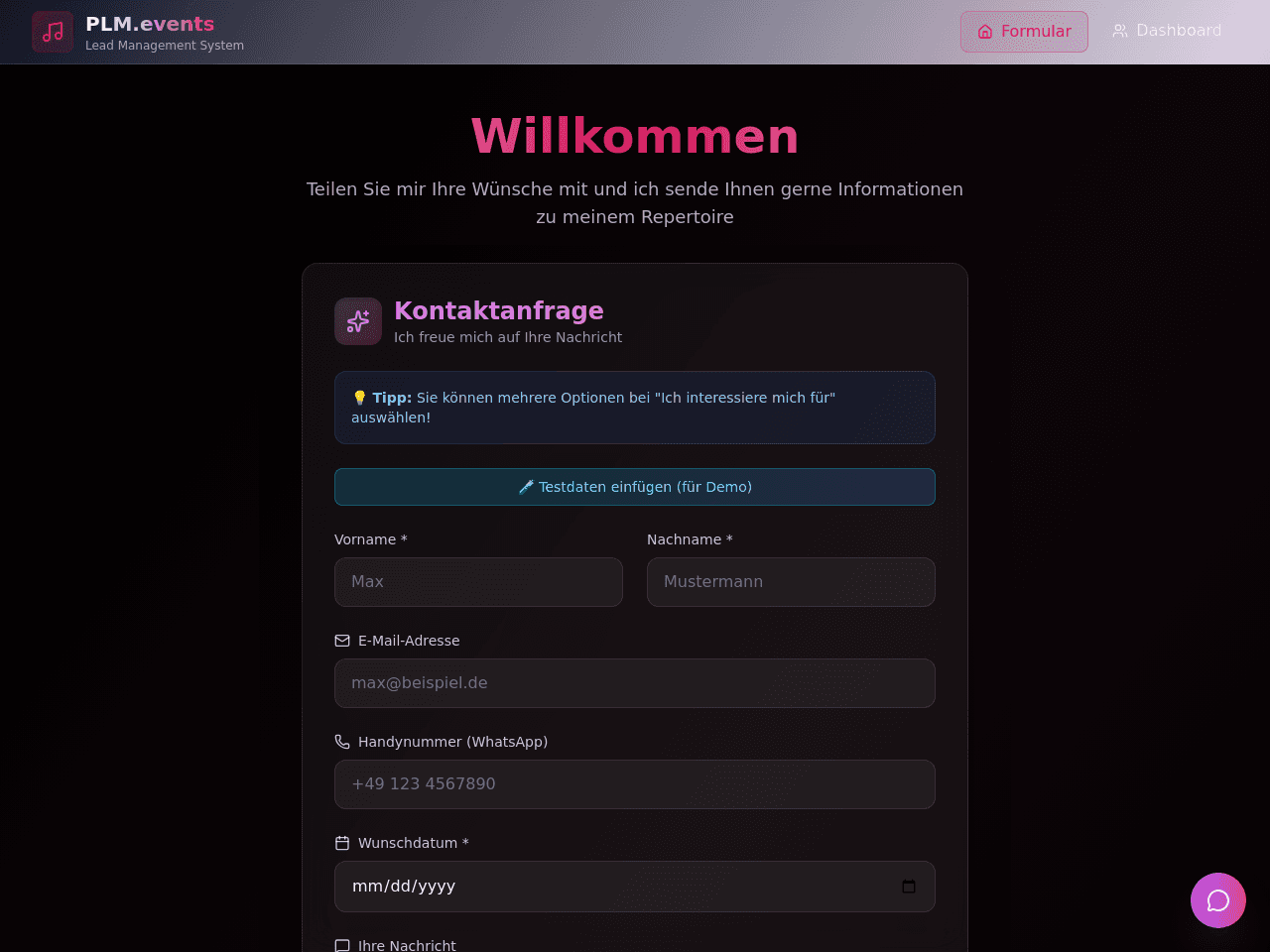 Lead Dashboard