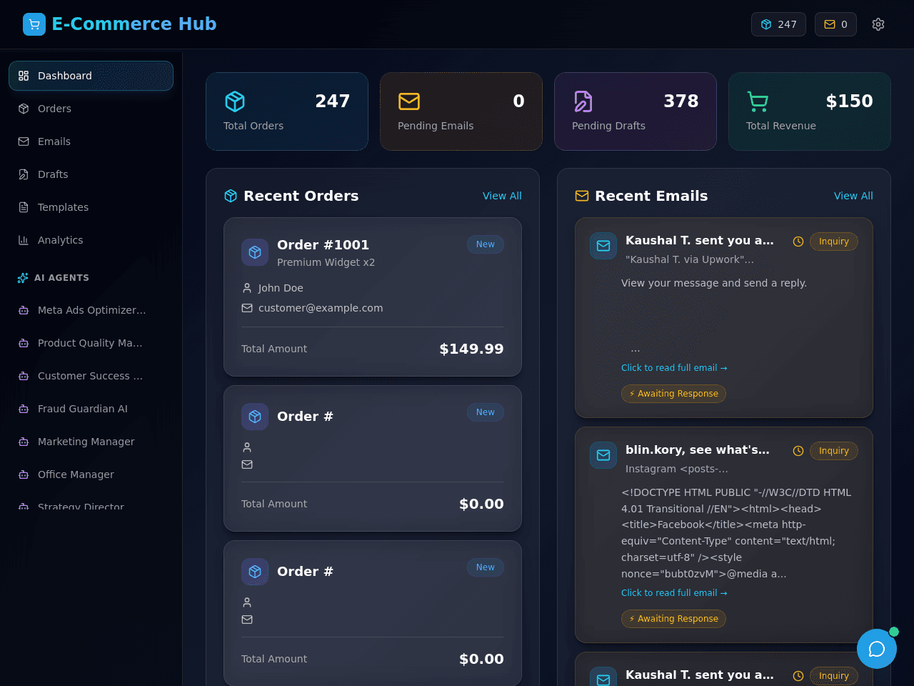 Automate Flow Dashboard